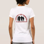 Rode vrijdag t-shirt (Achterkant)