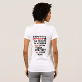 Rode vrijdag t-shirt (Achterkant volledig)