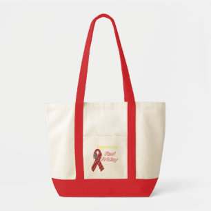 Rode vrijdag tote bag