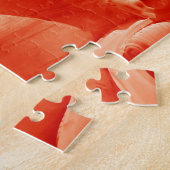 Rode Vrijheidsbeeld Legpuzzel (Zijkant)