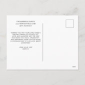 Rode Vrolijke Kerstmis 2024 Fotocollage Typografie Feestdagenkaart (Achterkant)