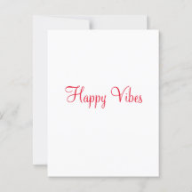 Rode vrolijke vibes vakantie eenvoudige minimale k