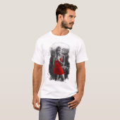 Rode vrouw t-shirt (Voorkant volledig)