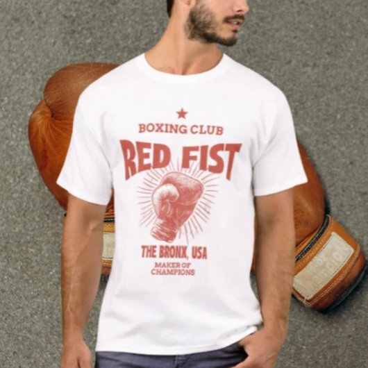 Rode Vuist Boksklub T-shirt