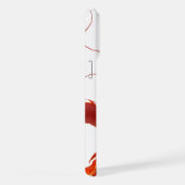 Rode Vuurdraak Kunst | Mythisch Vlam Draak Ontwerp iPhone Hoesje (Rechterkant)