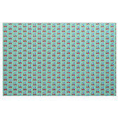 Rode vuurmotor kinder 1 verjaardag stof (Yard (91,4 cm))