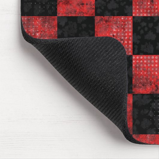 rode vuurschaak muismat (Hoek)