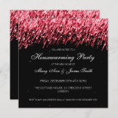 Rode vuursterren voor de opwarming van de aarde kaart (Voorkant / Achterkant)