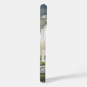 rode vuurtoren met gigantische golven Case-Mate iPhone case (Achterkant / Rechts)