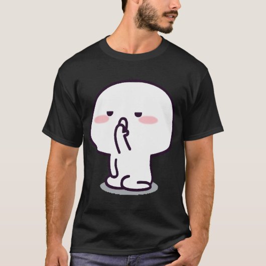 Rode Wagtail Platy Vis T-shirt (Voorkant)