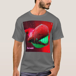 Rode walvis t-shirt