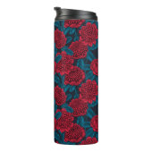 Rode waratah bloemen thermosbeker (Geroteerd rechts)