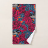 Rode waratah en sprookjes bad handdoek (Handdoek)