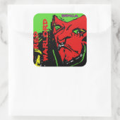 RODE WARLORD INDICA VIERKANTE STICKER (Tas)