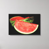 Rode watermeloen canvas afdruk (Voorkant)