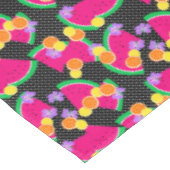 Rode Watermeloen Gele Tropische Citroenen Tafelkleed (Gekanteld)