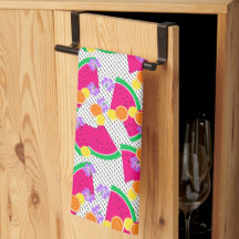 Rode Watermeloen Gele Tropische Citroenen