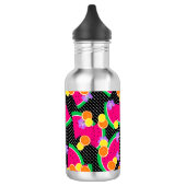 Rode Watermeloen Gele Tropische Citroenen Waterfles (Links)