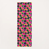 Rode Watermeloen Gele Tropische Citroenen Yogamat (Voorkant)