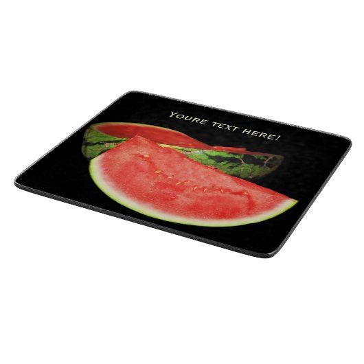 Rode watermeloen snijplank (Hoek)