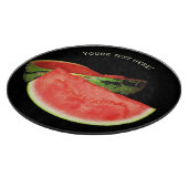 Rode watermeloen snijplank (Hoek)