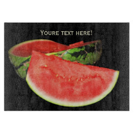 Rode watermeloen snijplank