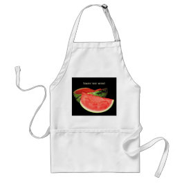 Rode watermeloen standaard schort