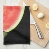 Rode watermeloen theedoek (Quarter Fold)