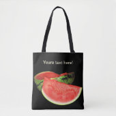 Rode watermeloen tote bag (Voorkant)