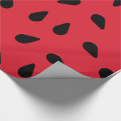 Rode watermeloenen en verpakkingspapier cadeaupapier (Hoek)
