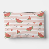 Rode watermeloenen, harten, strepen, zomerpatroon etui (Achterkant)