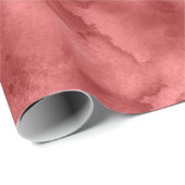 Rode Waterverf Cadeaupapier (Rol Hoek)