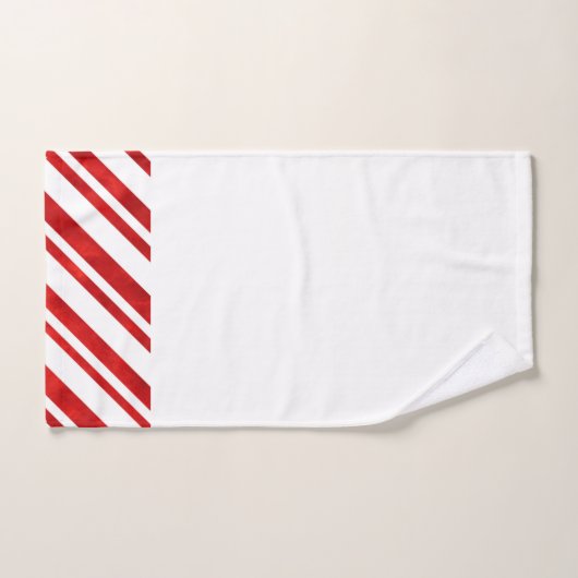 Rode Waterverf Kandrietstropen Bad Handdoek (Handdoek)