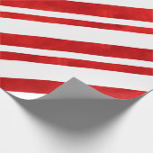 Rode Waterverf Kandrietstropen Cadeaupapier (Hoek)