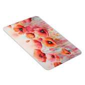 Rode Waterverf klaprozen in een veld Magneet (Rechterzijde)