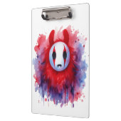 Rode Waterverf Klembord (Links)