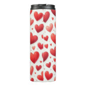 RODE WATERVERF LIEFDE VALENTIJN HARTEN THERMOSBEKER (Achterkant)