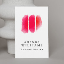 Rode Waterverf Makeup Artistische stalen