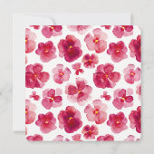 Rode waterverf met een paardenbruin kaart (Achterkant)