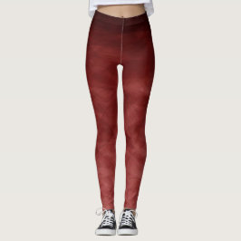 rode waterverf ombre leggings