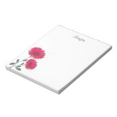 Rode Waterverf, pen en inktbommen Notitieblok (Linkerzijde)