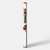 Rode Waterverf Poppies Florals Case-Mate iPhone Case (Achterkant / Links)
