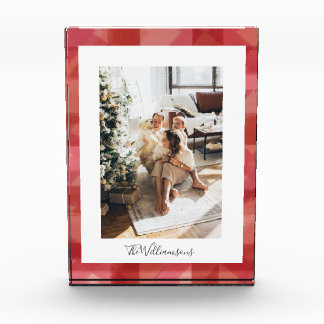 Rode Waterverf Pset Rustige kerst Fotoblokken