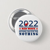 RODE WAVE VAN 2022 RONDE BUTTON 5,7 CM (Voorkant /achterkant)