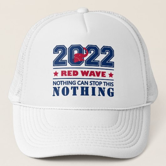 RODE WAVE VAN 2022 TRUCKER PET (Voorkant)