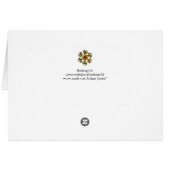 RODE WAX SEAL MONOGRAM, BROWN PARCHMENT (Achterkant Horizontaal)