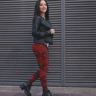 Rode Webs-Leggings - Fun Leggings
