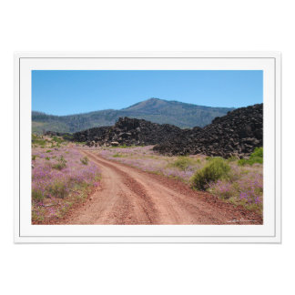 Rode weg van Sidharta Pascual Foto Afdruk
