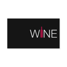 Rode Wijn Bedrijf Eenvoudige Kaart