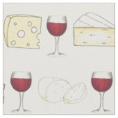 Rode wijn Brie Swiss Mozzarella Cheese Tasting Stof (Close Up)
